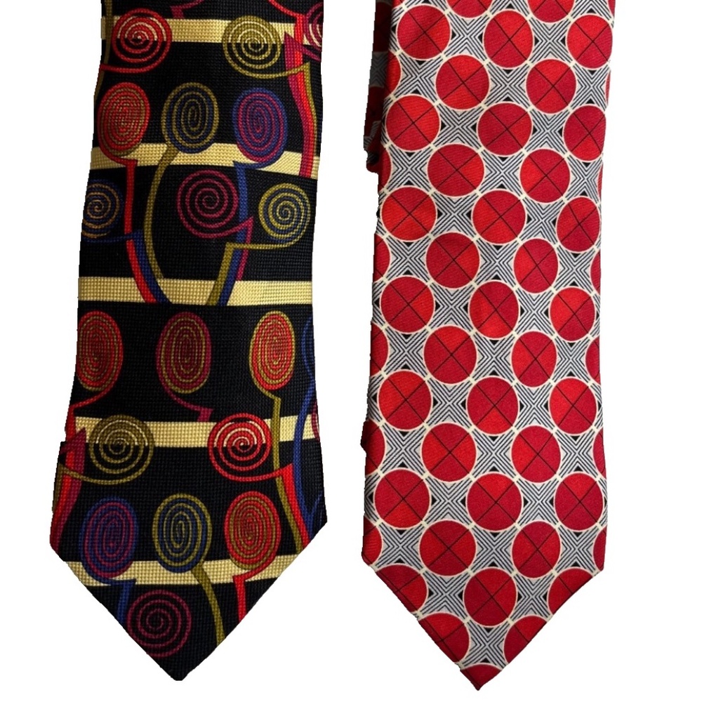 Boxelder Milwaukee Charles Macintosh & Frank Lloyd Wright Tie 100% Silk bundle